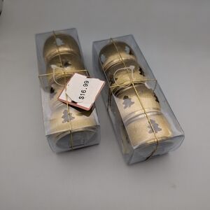 Gold Christmas Tree Napkins Holder 2 Sets Of 4